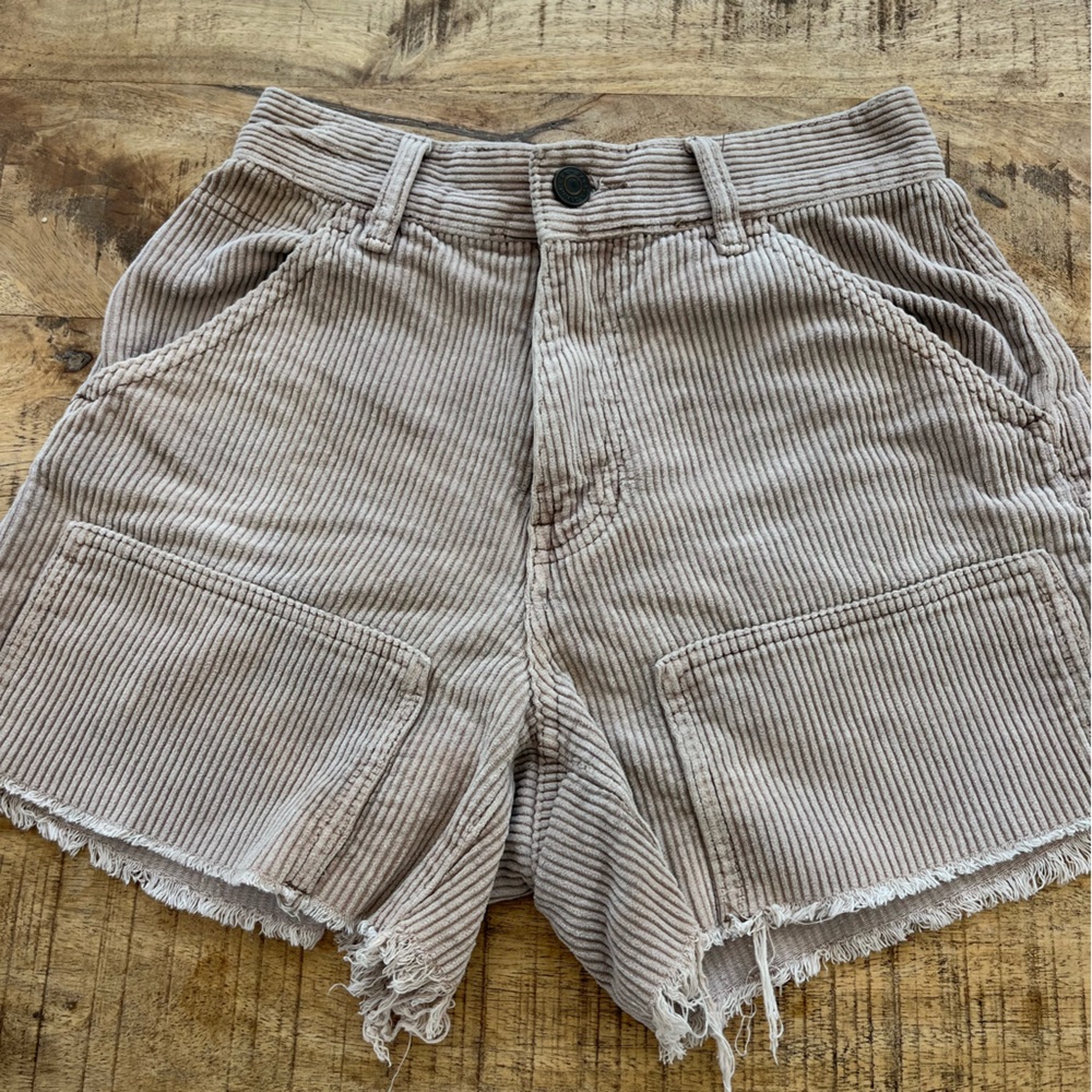 Pacsun Corduroy Cargo Shorts